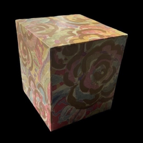 Pretty Pink & Gold Floral Pattern Three Drawer Jewelry Box Organizer - Picture 4 of 5